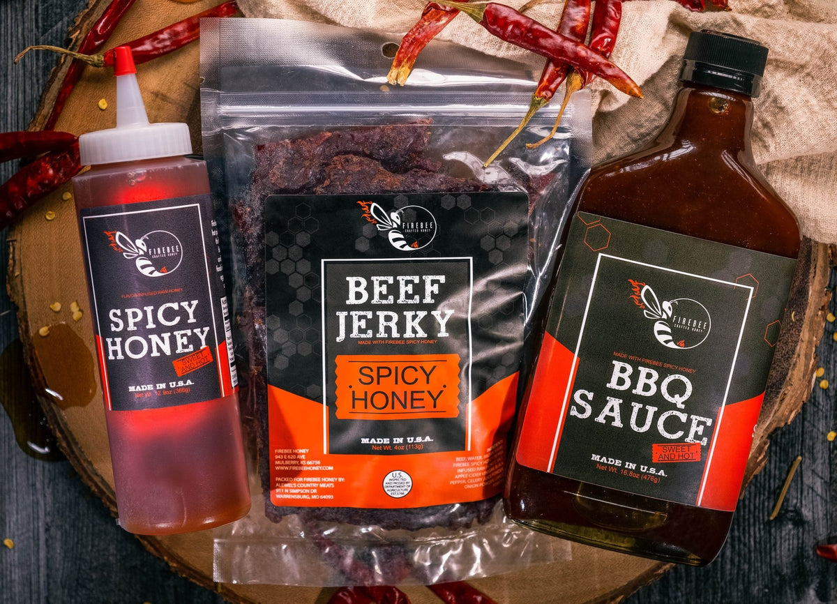 DIY Jerky Kit with Spicy Honey – Firebee Honey