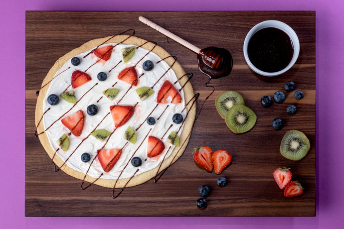 Chocolate Fruit Pizza